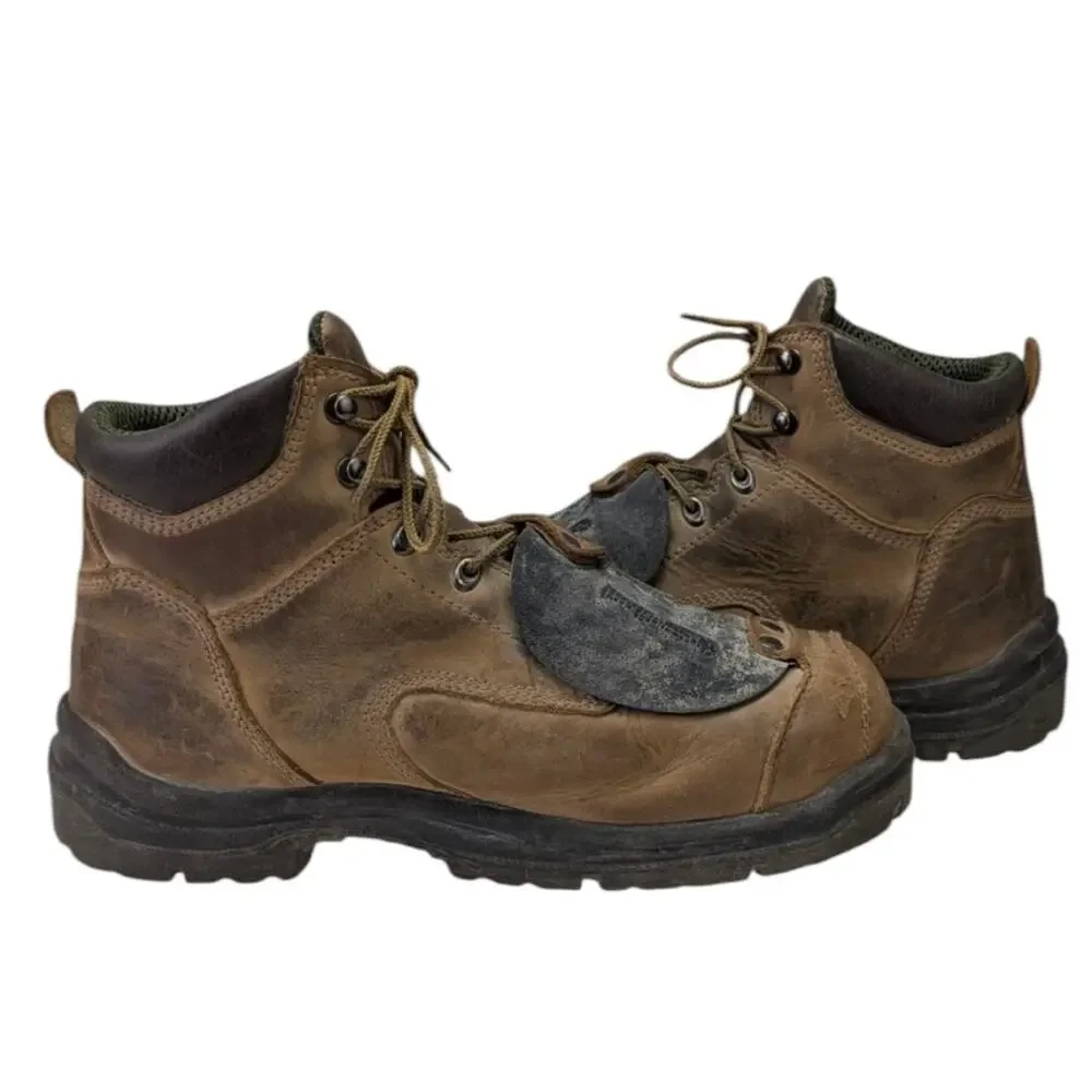 Red Wing King Toe Metguard 4456 Boots GUC Size 10.5D.     S3969